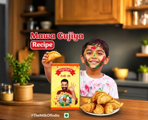 Mawa Gujiya Recipe