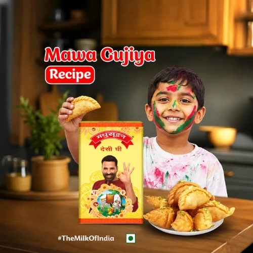 Mawa Gujiya Recipe