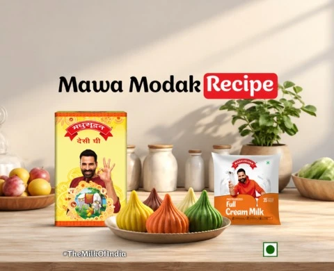 Mawa Modak Recipe