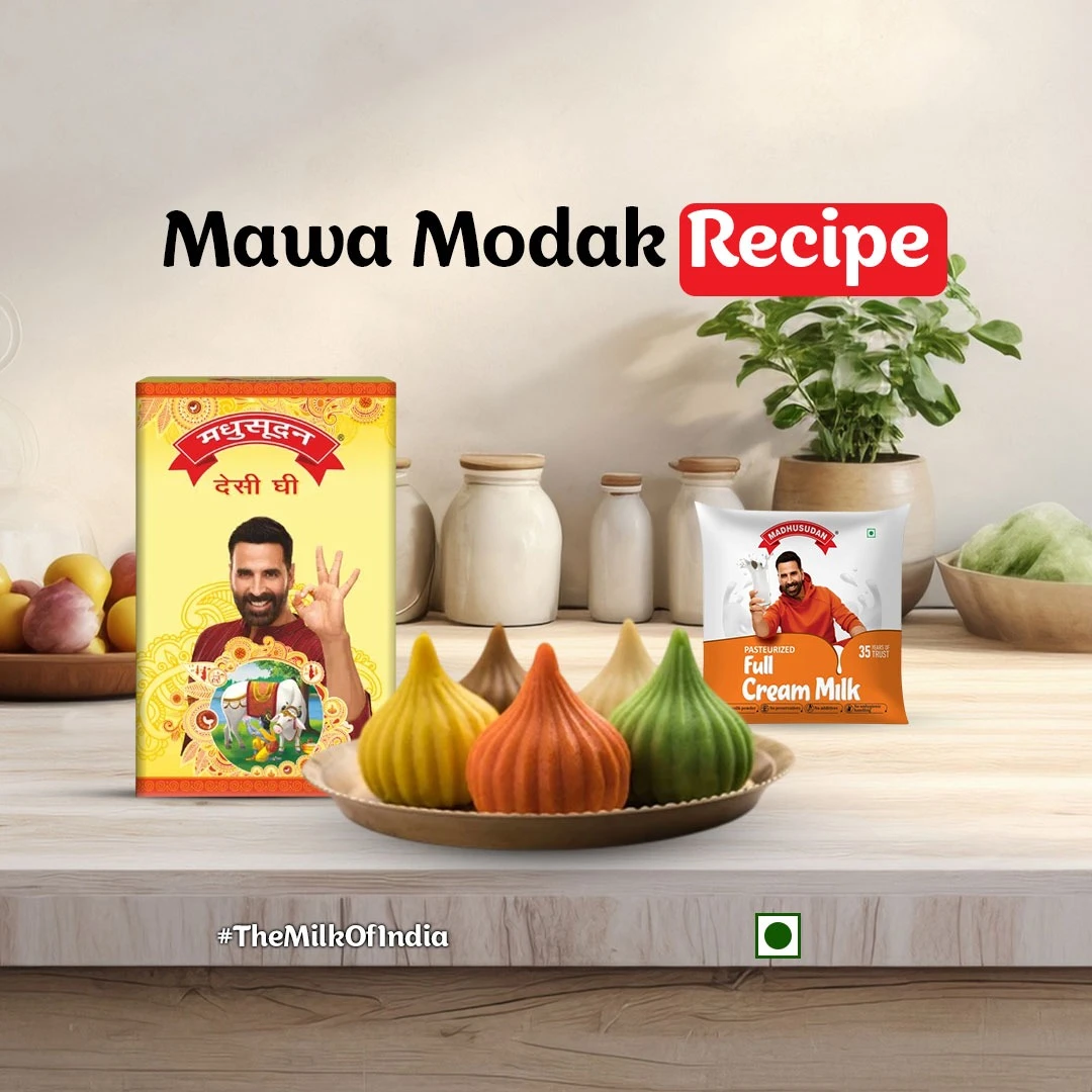 Mawa Modak Recipe